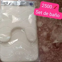 Juego de 2 alfombra de baño