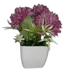 MACETA PARA DECORAR PEQUEÑA ,PARA REPISA 