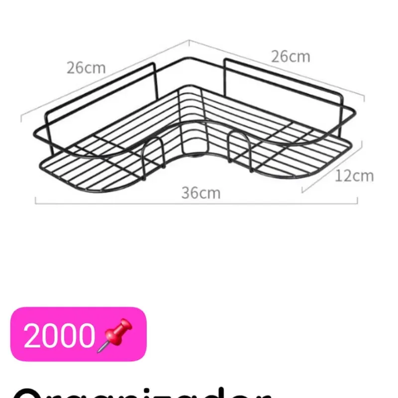 Organizador de pared,trae sus pegatinas 
