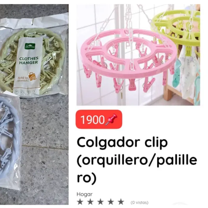 Percha de tender 