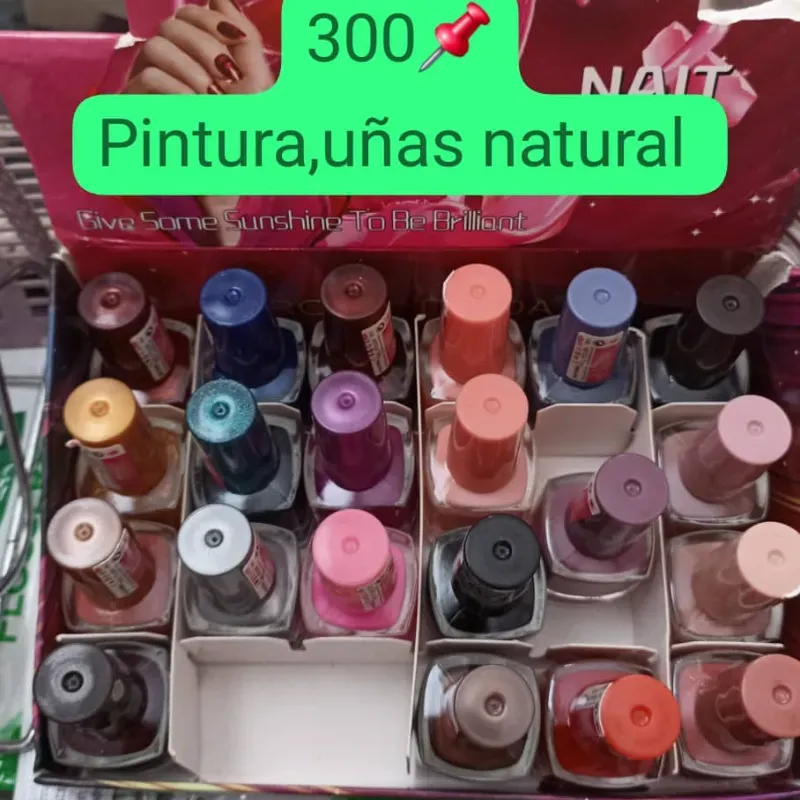 Pintura de uñas natural 