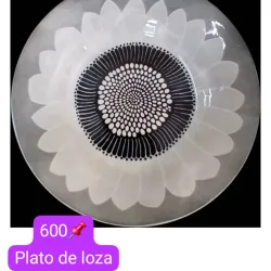 Platos hondos de cristal 