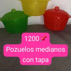 Pozuelos medianos con tapa