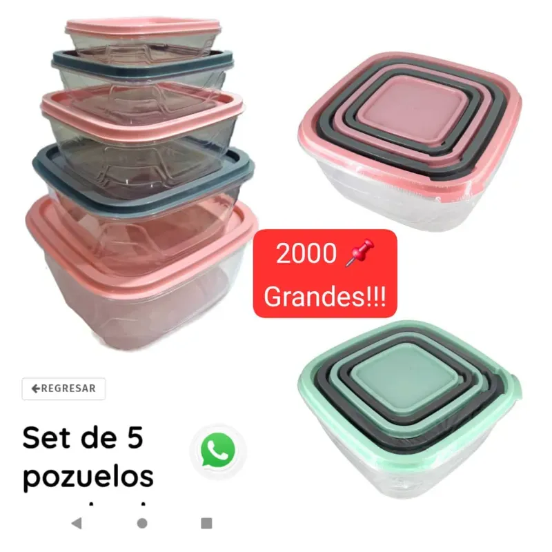 POZUELOS SET DE 5 