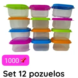 Set de pozuelos pequeños 