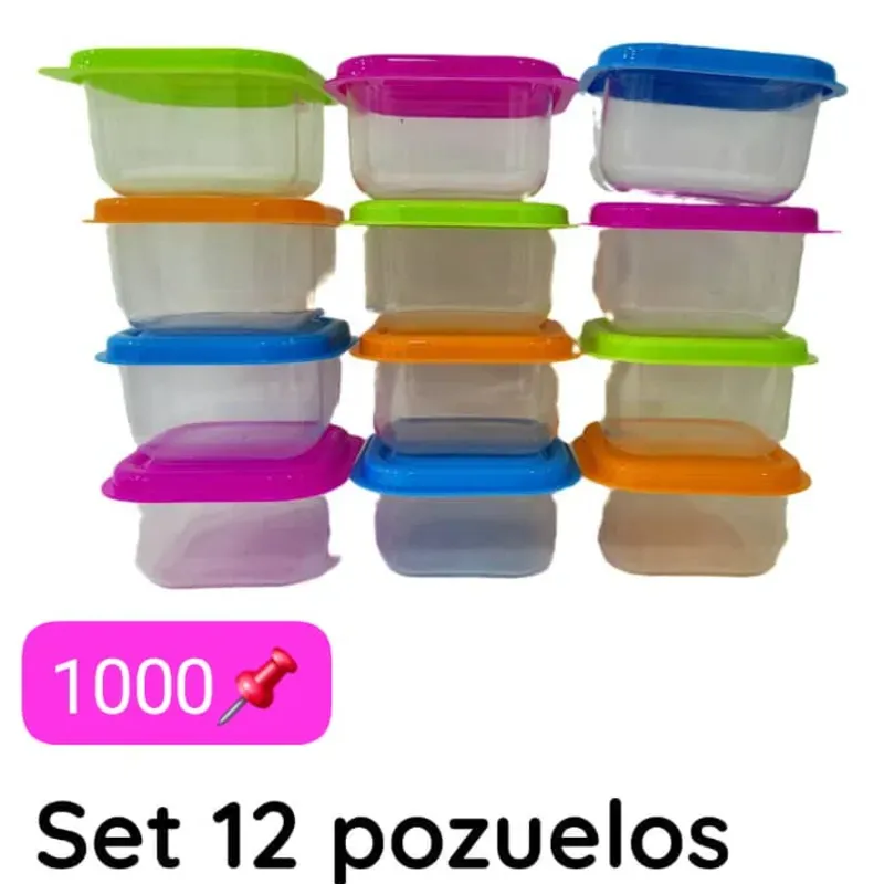 Set de pozuelos pequeños 
