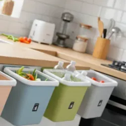 Cesto de basura colgante 