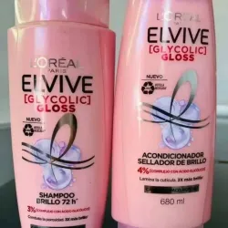 Champú y acondicionador L'Oréal Paris Elvive Gloss