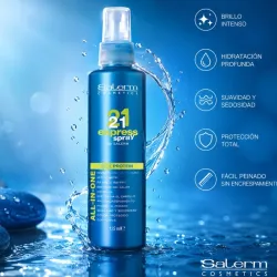 SALERM 21 EXPRESS • Mascarilla en Spray Todo en Uno