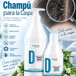 Shampoo control caspa de Salerm Cosmetics 1200 ml