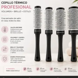 Cepillo Térmico Profesional