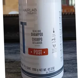 Champú sellador de cutícula.