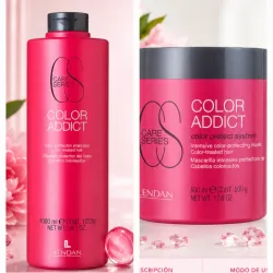 Champú y acondicionador protector del color.