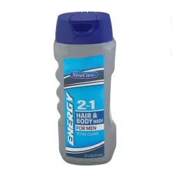 2 en 1 de 14 oz para Cabello y Cuerpo de Hombre - Limpieza Total 