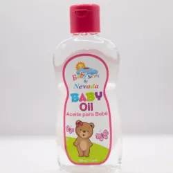 "Baby Oil" de la marca Nevada, que es un aceite para bebé.
