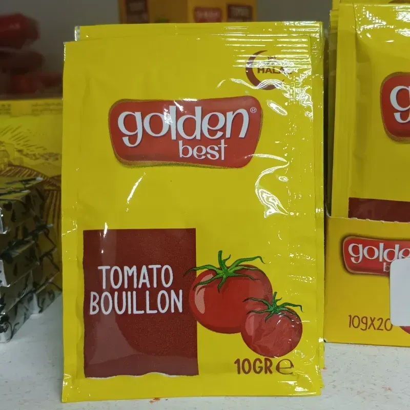 Caldo de tomate Golden Best. 