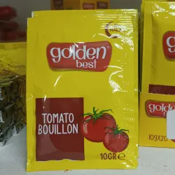 Caldo de tomate Golden Best. 