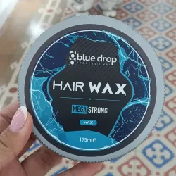 Cera para el cabello Blue Drop Hair Wax Mega Strong.