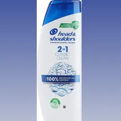 Champú anticaspa Head & Shoulders Classic Clean.