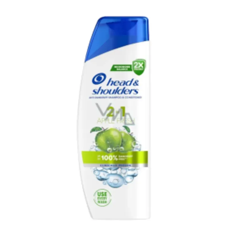 Champú y acondicionador 2 en 1 Head & Shoulders Apple Fresh. 