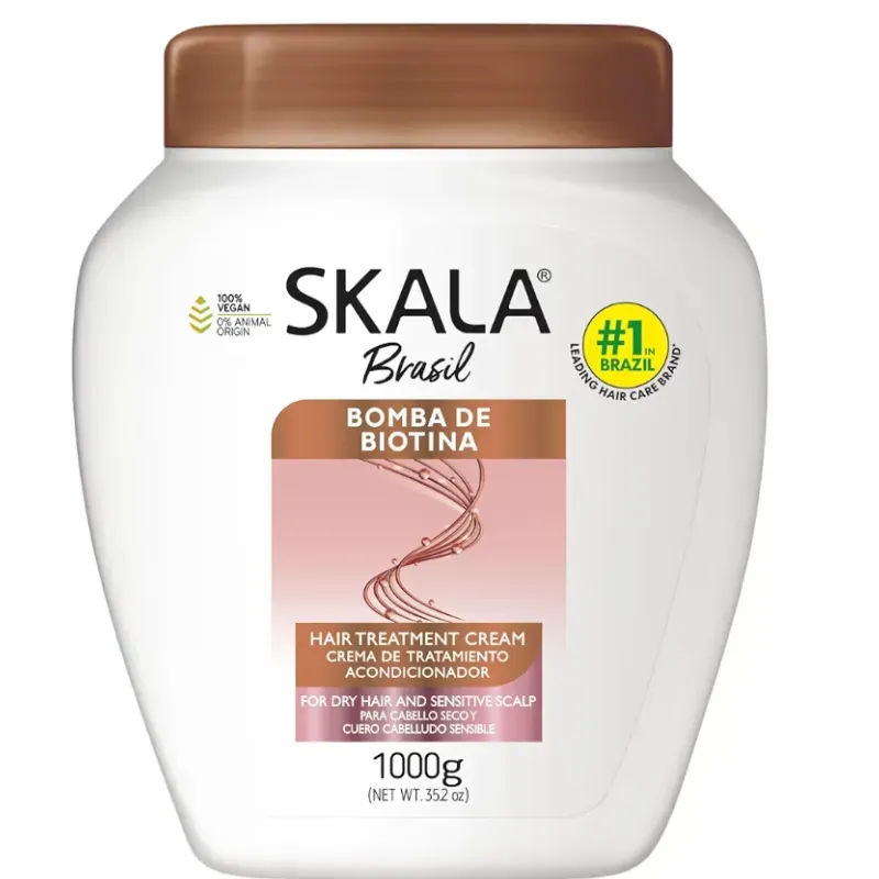 Crema de tratamiento Skala Expert Bomba de Biotina. 