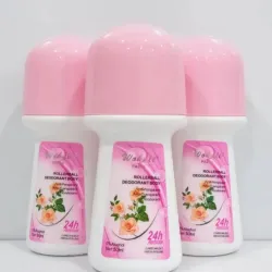 Desodorante antitranspirante en roll-on de la marca Wokali Paris. 