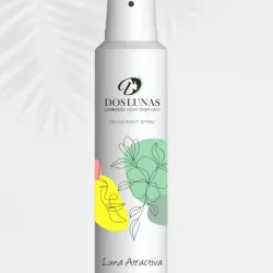 Desodorante en spray "Luna Atractiva" de la marca Dos Lunas Cosmetics.