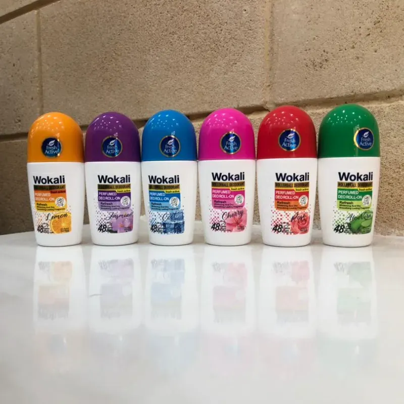 DESODORANTES PERFUMADOS MARCA WOKALI