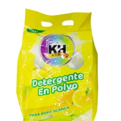 Detergente en polvo de la marca KH HOME.