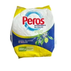 Detergente en Polvo Espumoso Frescura de Limón Peros 450 g
