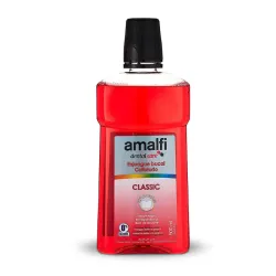 Enjuague bucal de la marca Amalfi. 