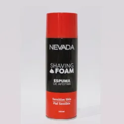 Espuma de afeitar Nevada para piel sensible. 