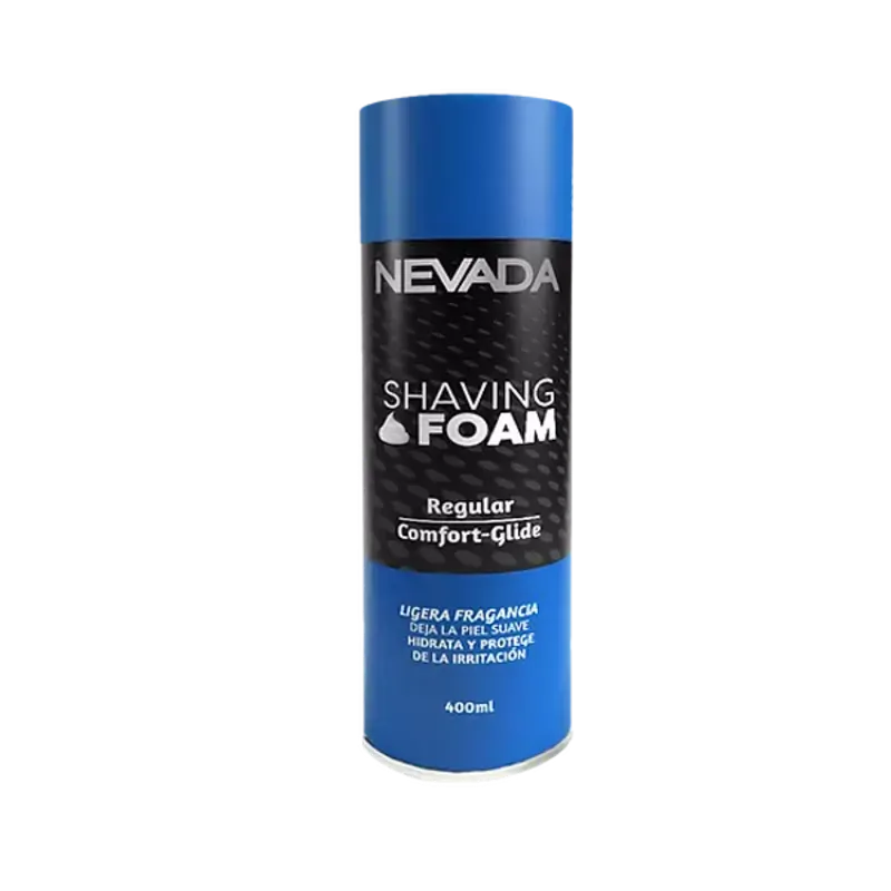Espuma de Afeitar Regular Nevada Comfort-Glide.
