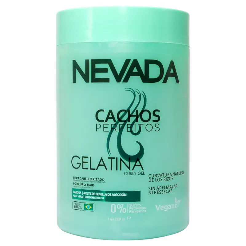 GEL CAPILAR NEVADA 1KG CACHOS PERFEITOS