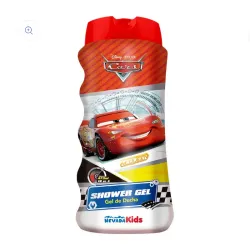Gel de ducha de Disney y Pixar con temática de la película "Cars".