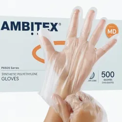 GUANTES P/MANO AMBITEX DESECHABLES 
