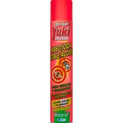 INSECTICIDA YUKI 1000CC/750ML DOBLE ACCION ROJO