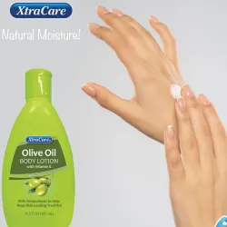 Loción Corporal de Aceite de Oliva XtraCare con Vitamina E.