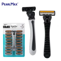 Maquinilla de afeitar desechable para hombre de la marca PearlMax.