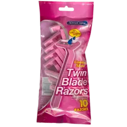 Maquinillas de afeitar de doble hoja XtraCare para mujer.