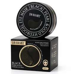 MASCARILLA DE OJOS DE HIDROGEL con Perla Negra y Oro de Dr. Rashel
