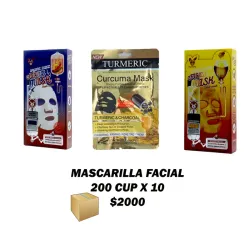 MASCARILLAS FACIALES 