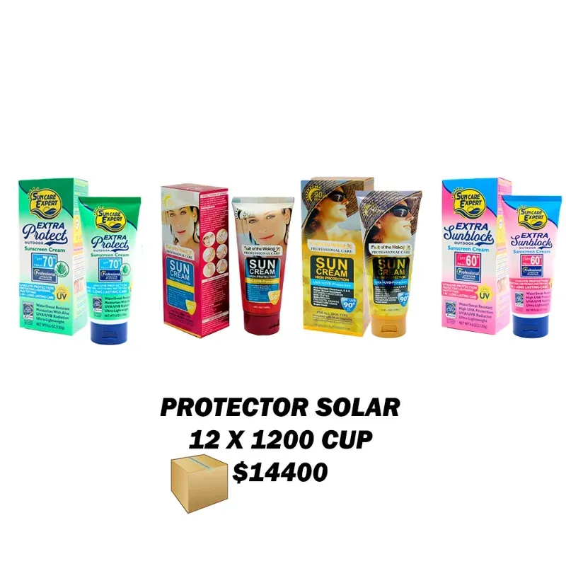 PROTECTORES SOLARES 