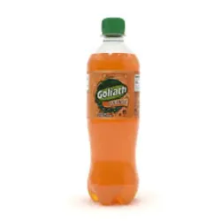 Refresco de naranja marca GOLIATH