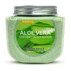 EXFOLIANTE CORPORAL Sherbet de Aloe Vera de la marca Wokali. 