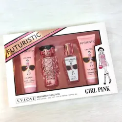 Set de regalo  "Futuristic Girl Pink". 