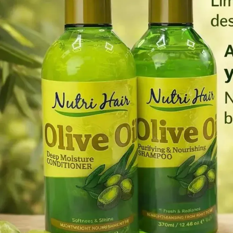 Set de Viaje de aceite de oliva Shamoo + Acondicionador