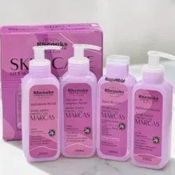Set facial 4pza Ácido Láctico para Manchas