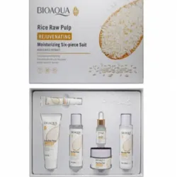 Set facial 6 pza marca BIOAQUA