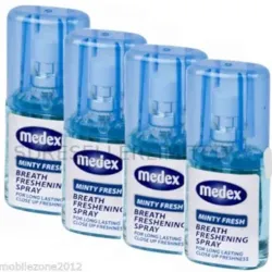 Spray refrescante de aliento Medex Minty Fresh.